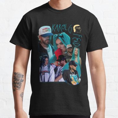 Feid X Karol Retro T-Shirt Official Feid Merch