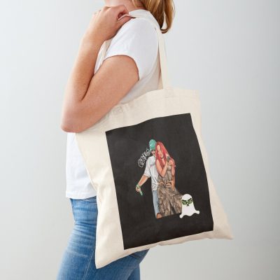 Feid And Karol G T-Shirt | Ferxxo Sticker With La Bichota - Feid And Karol G All Over Print Tote Bag Tote Bag Official Feid Merch