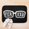 Feid-Ferxxo Glasses Black Bath Mat Official Feid Merch