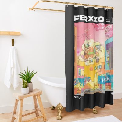 Ferxxo Merch Shower Curtain Official Feid Merch