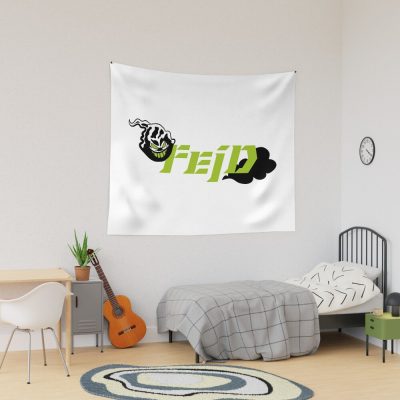 Feid Merch Feid Logo Tapestry Official Feid Merch
