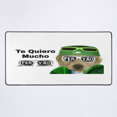 Feid T-Shirt With The Phrase "I Love You Ferxxo Mucho" Mouse Pad Official Cow Anime Merch